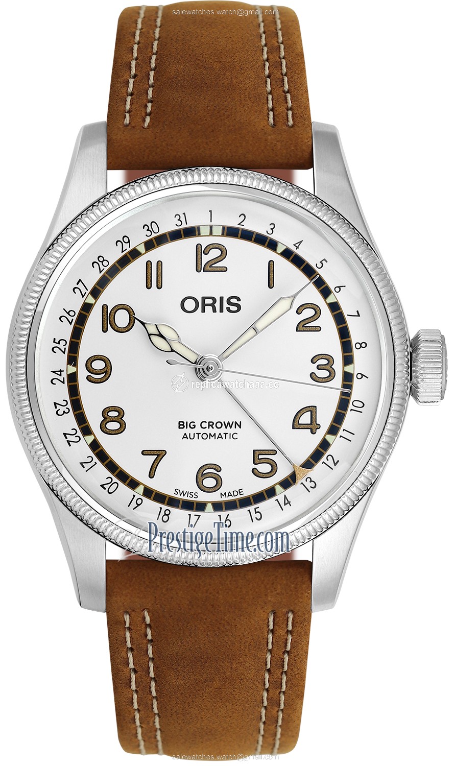 01 754 7741 4081-Set Roberto Clemente Limited Edition Oris Big Crown Pointer Date 40mm Mens Watch 01 754 7741 4081-Set Roberto Clemente Limited Edition Oris Big Crown Pointer Date 40mm Mens Watch